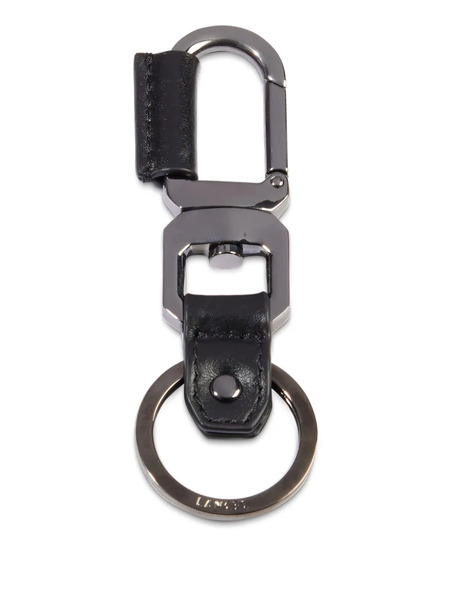  Lancel Charlie Keyring - Black 