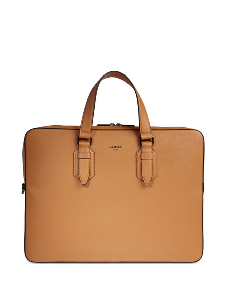  Lancel Charlie Laptop Bag - Brown 