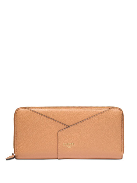  Lancel Enveloppe Long Zip Wallet - Brown 