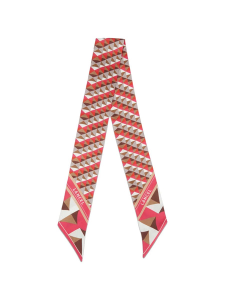 Lancel Geometric-print Hairband - Red 