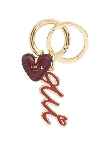  Lancel Heart Keyring - Gold 