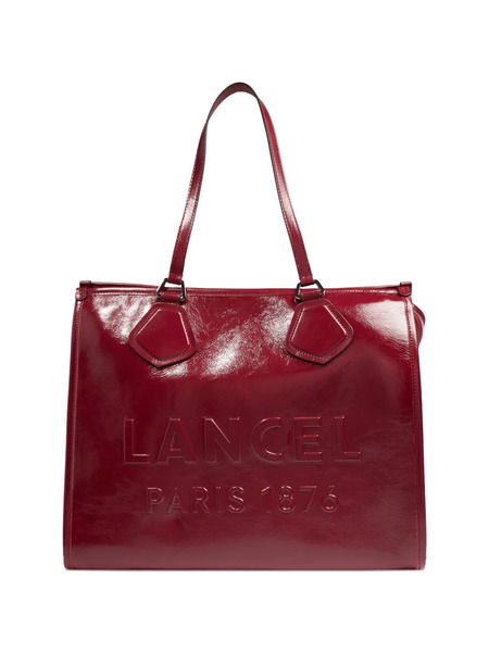  Lancel L Zip Tote Bag - Red 