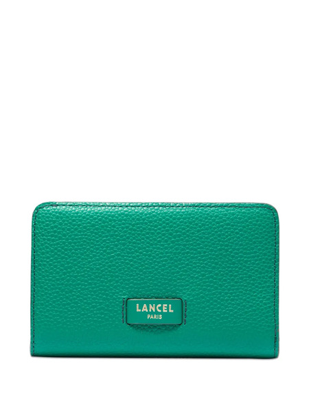  Lancel Leather Bi-fold Wallet - Green 