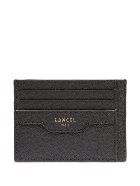  Lancel Leather Card Holder - Black 