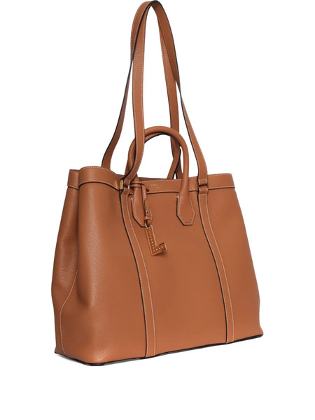  Lancel Leather Tote Bag - Brown 