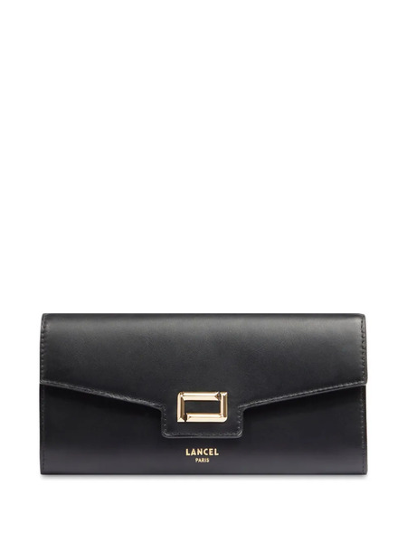  Lancel Long Angele Wallet - Black 