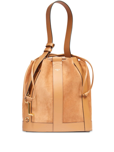  Lancel Medium Elles Bucket Bag - Brown 