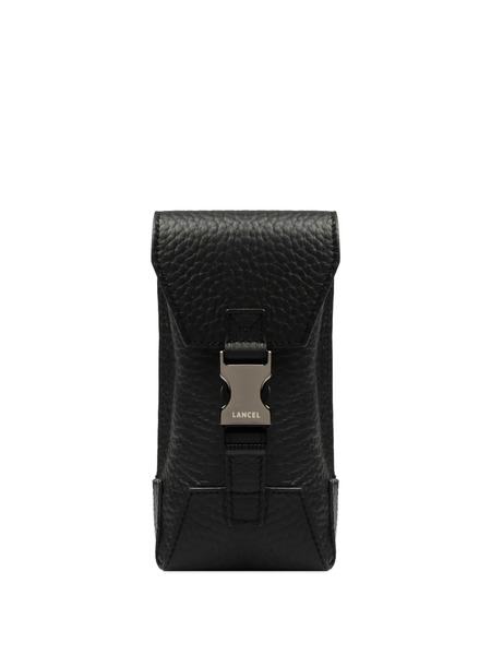  Lancel Milo Leather Keyring - Black 