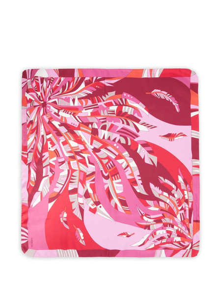  Lancel Motif Arabesque Scarf - Pink 