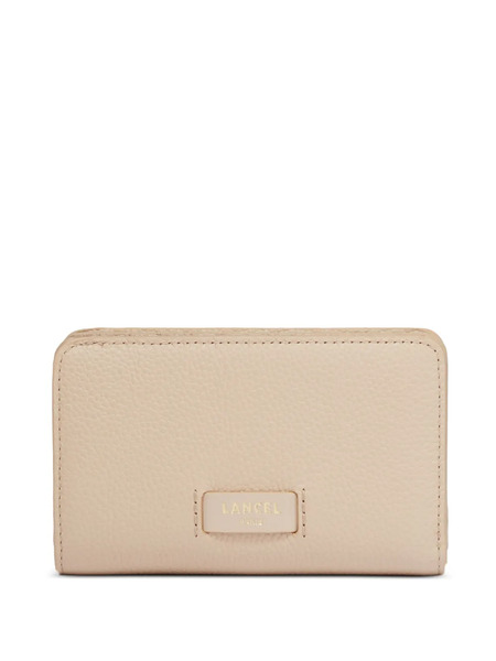  Lancel Ninon Leather Compact Wallet - Neutrals 