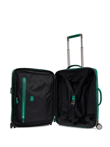  Lancel Ninon Leather Logo-detail Suitcase - Green 