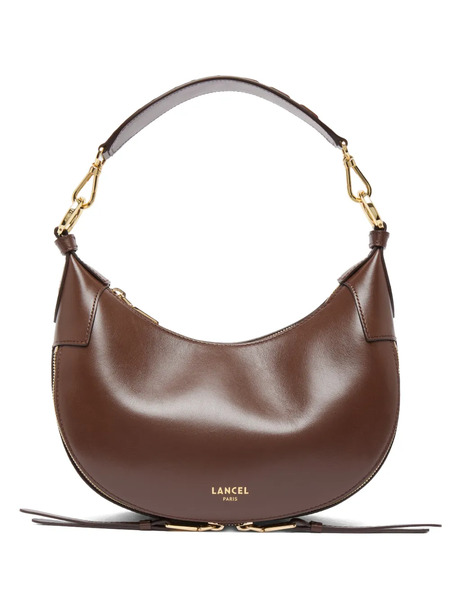  Lancel Origami Zip Shoulder Bag - Brown 