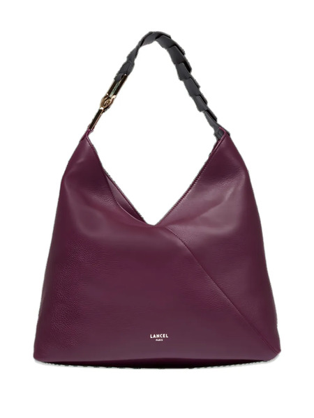  Lancel Pagode Leather Shoulder Bag - Red 