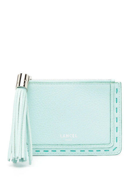  Lancel Premier Flirt Leather Cardholder - Blue 