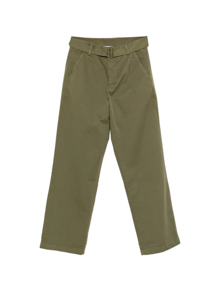  Laneus Belted Button Cargo Pants - Green 