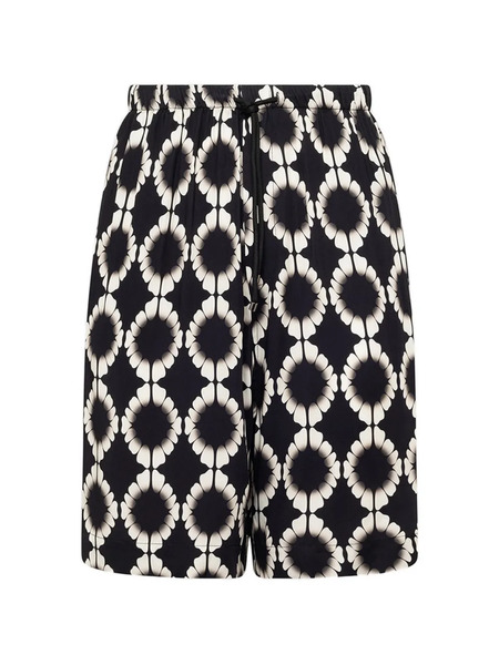  Laneus Drawstring-fastening Bermuda Shorts - Black 