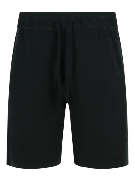  Laneus Drawstring Pocket Shorts - Black 