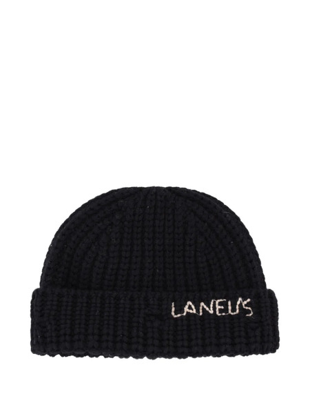  Laneus Embroidered-logo Hat - Black 