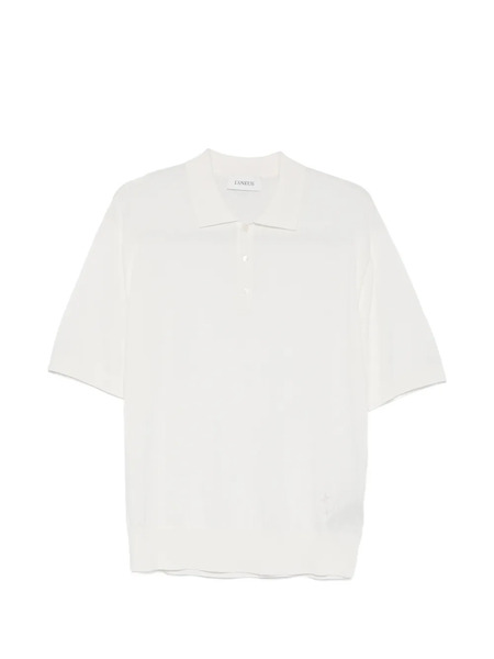  Laneus Embroidery Polo Shirt - White 