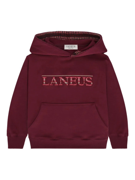  Laneus Kid Logo-embroidered Hoodie 