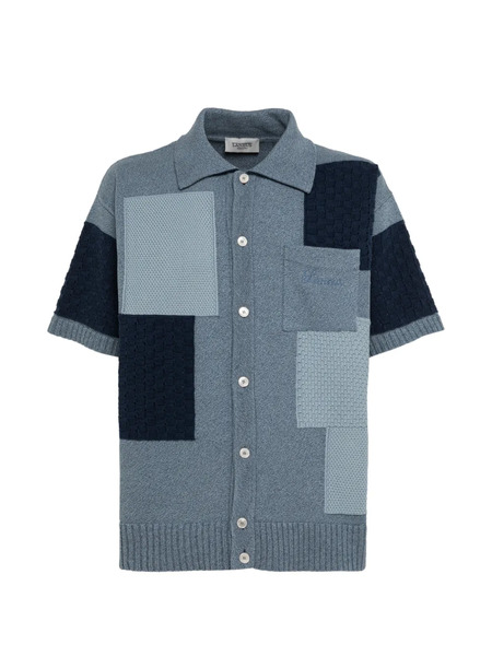  Laneus Knitted Shirt - Blue 