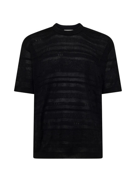  Laneus Knitted T-shirt - Black 