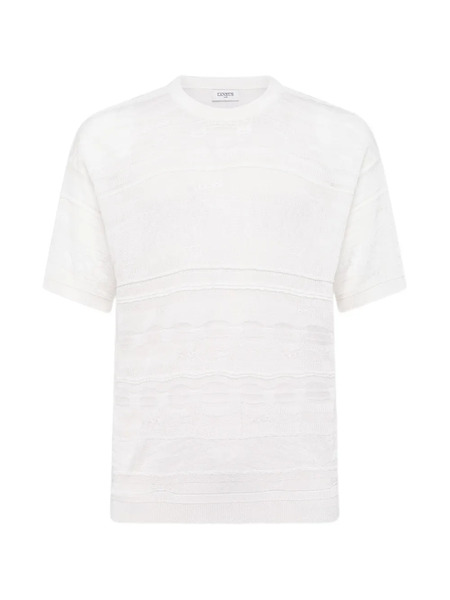  Laneus Knitted T-shirt - White 