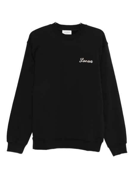  Laneus Logo-embroidered Sweatshirt - Black 
