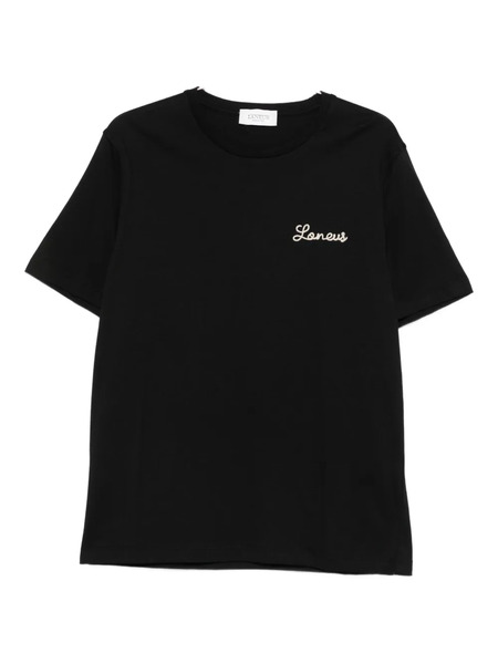  Laneus Logo-embroidered T-shirt - Black 