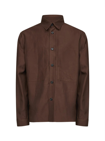  Laneus Pocket Shirt - Brown 