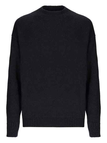  Laneus Round-neck Sweater - Black 