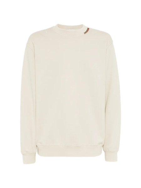  Laneus Stitching-detail Sweatshirt - Neutrals 