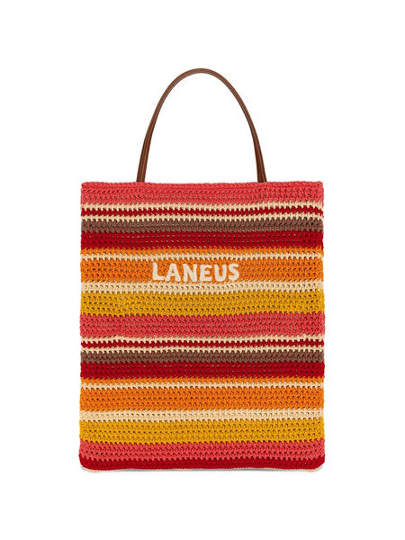  Laneus Striped-pattern Shoulder Bag - Red 
