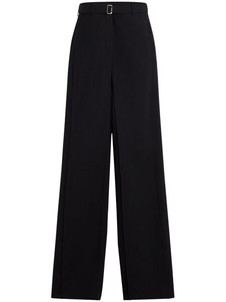  Lanvin Belted Trousers - Black 