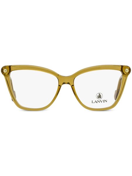  Lanvin Butterfly-frame Glasses - Yellow 