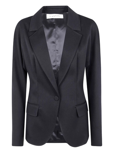  Lanvin Buttoned Blazer - Black 