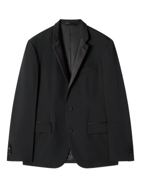  Lanvin Buttoned Wool Blazer - Black 