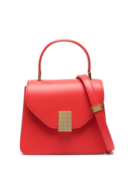  Lanvin Concerto Leather Mini Bag - Red 