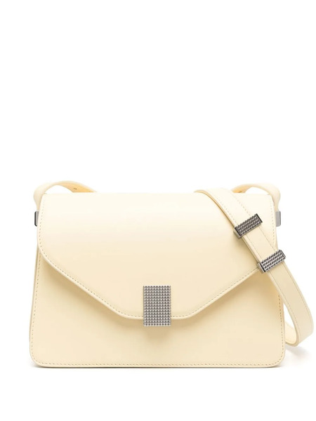 Lanvin Concerto Leather Shoulder Bag - Yellow 