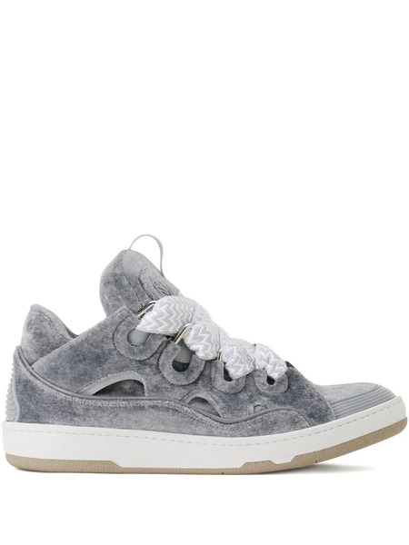  Lanvin Cut-out Sneakers - Grey 