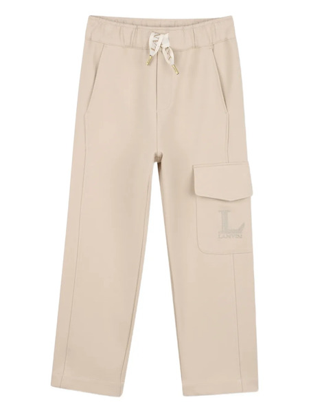  Lanvin Enfant Cargo Trousers - Neutrals 