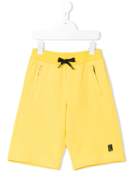  Lanvin Enfant Drawstring Shorts - Yellow 