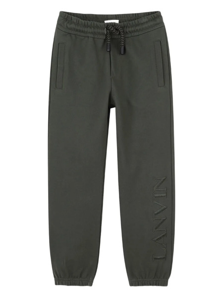  Lanvin Enfant Elasticated Cuff Sweatpants - Green 