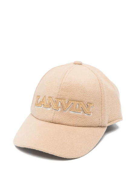  Lanvin Enfant Embroidered-logo Baseball Cap - Pink 