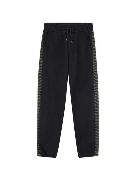  Lanvin Enfant Logo-patch Drawstring Track Pants - Black 