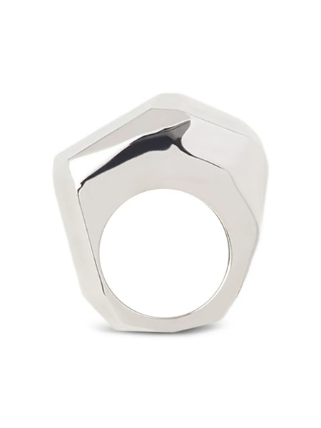  Lanvin Faceted Ring - Silver 