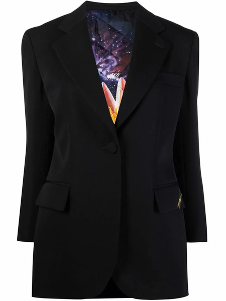  Lanvin Fitted Single-breasted Jacket - Black 