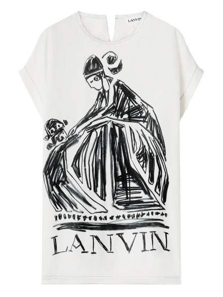  Lanvin Gaphic-print T-shirt - White 
