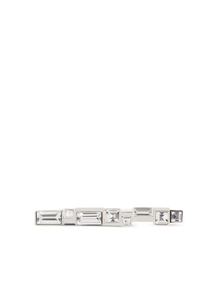  Lanvin Geometric Metals Ring - Silver 