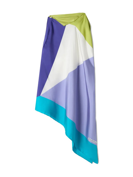 Lanvin Geometric-pattern Top - Purple 